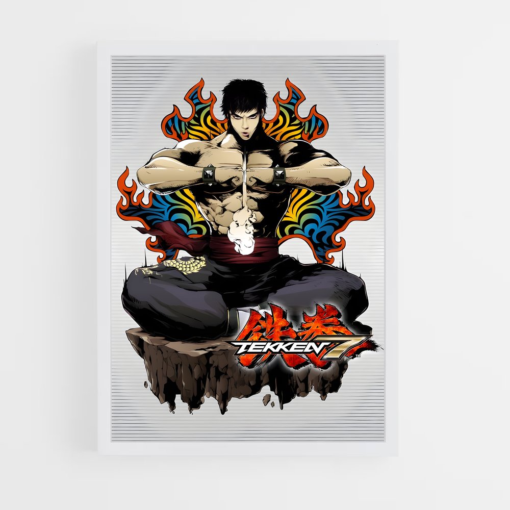 Poster L'Épée de la Justice – affiche Tekken (vue 3)
